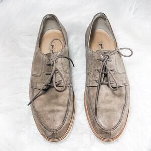 PAUL GREEN Shoes Darci Loafer‎ Brown Lug Platform Sneaker Tan White Leather